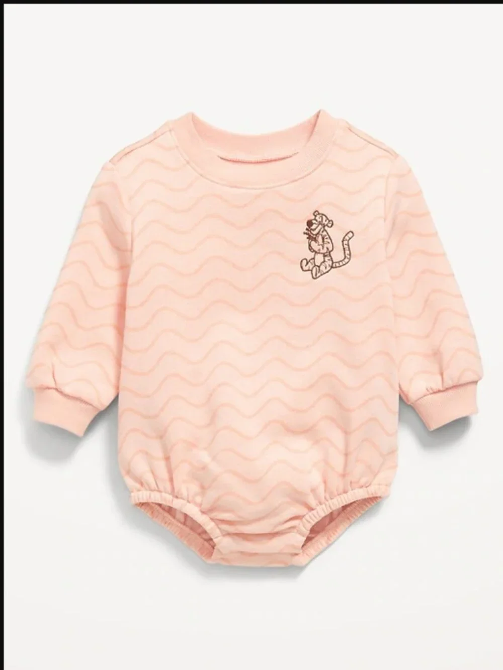 Disney© Long-Sleeve Fleece One-Piece Romper for Baby
